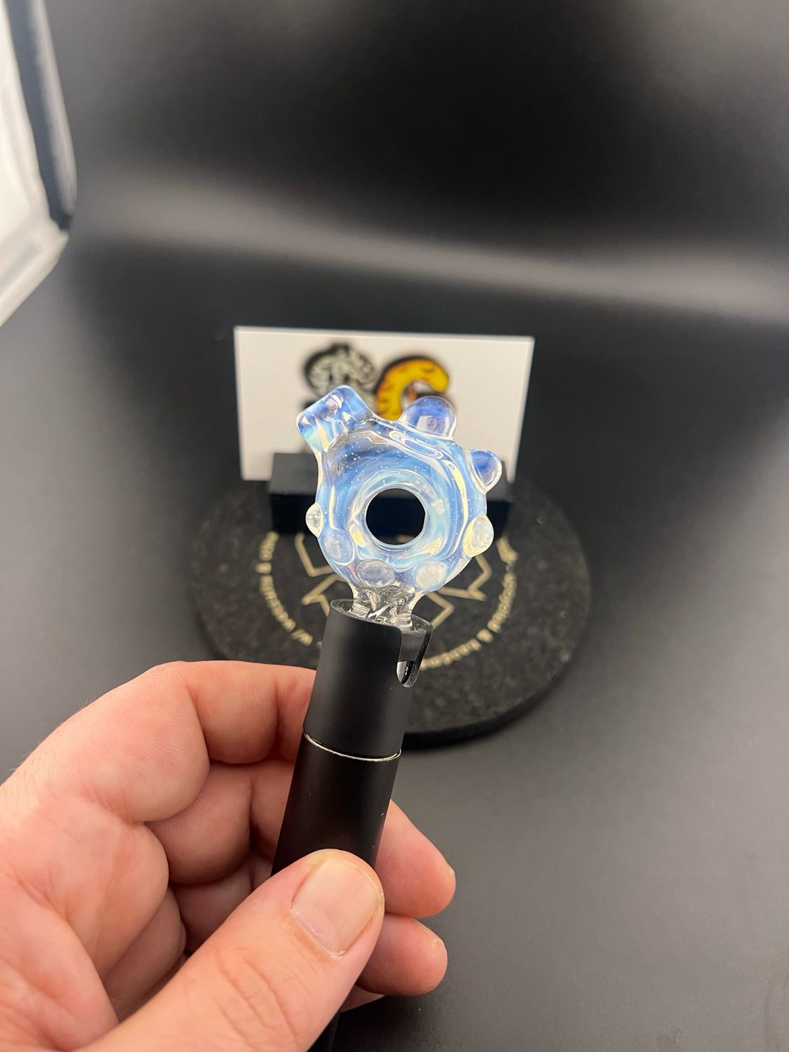 Snook Glass Pivot Topper