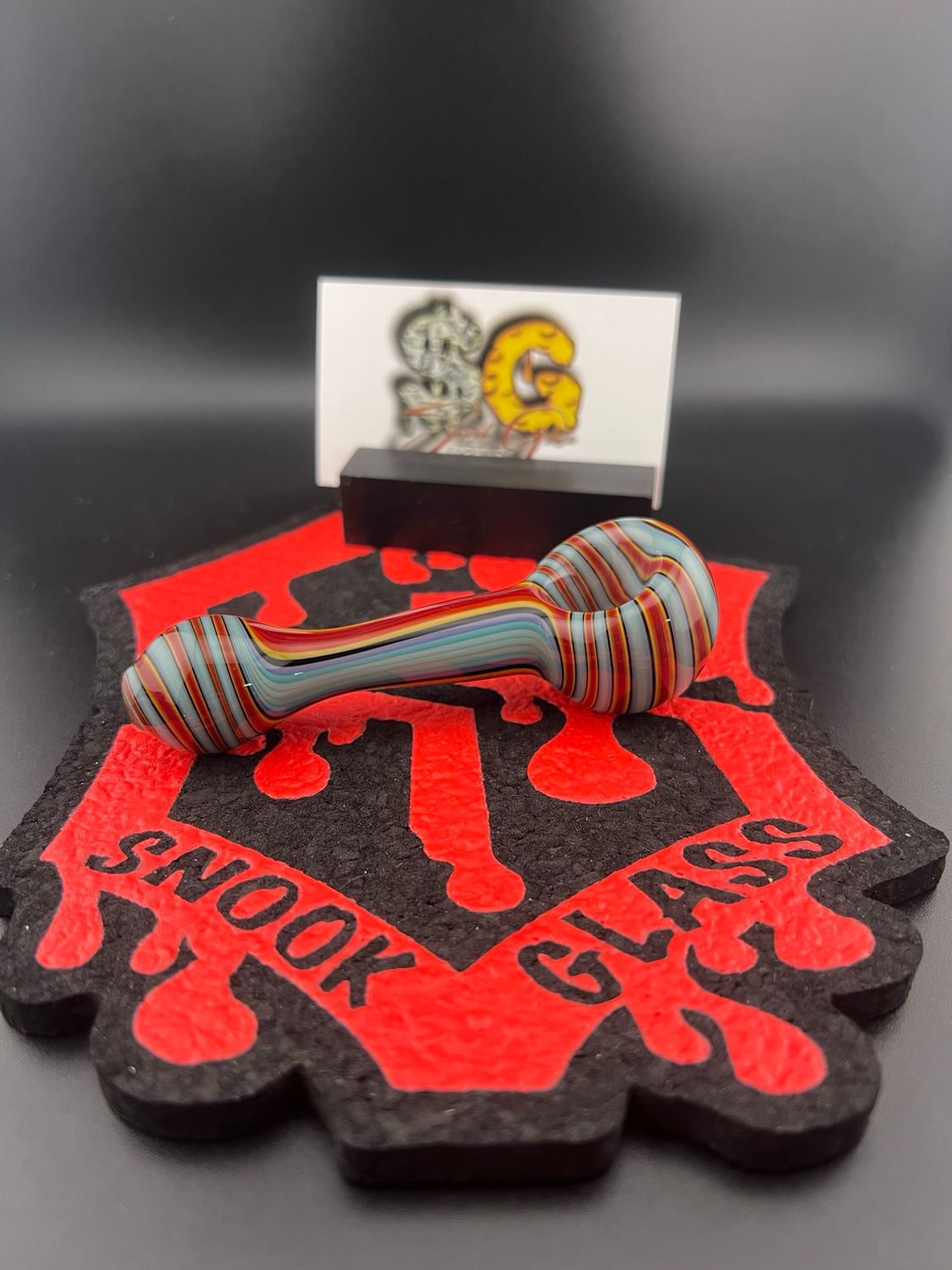 Snook Glass Linework Spoon