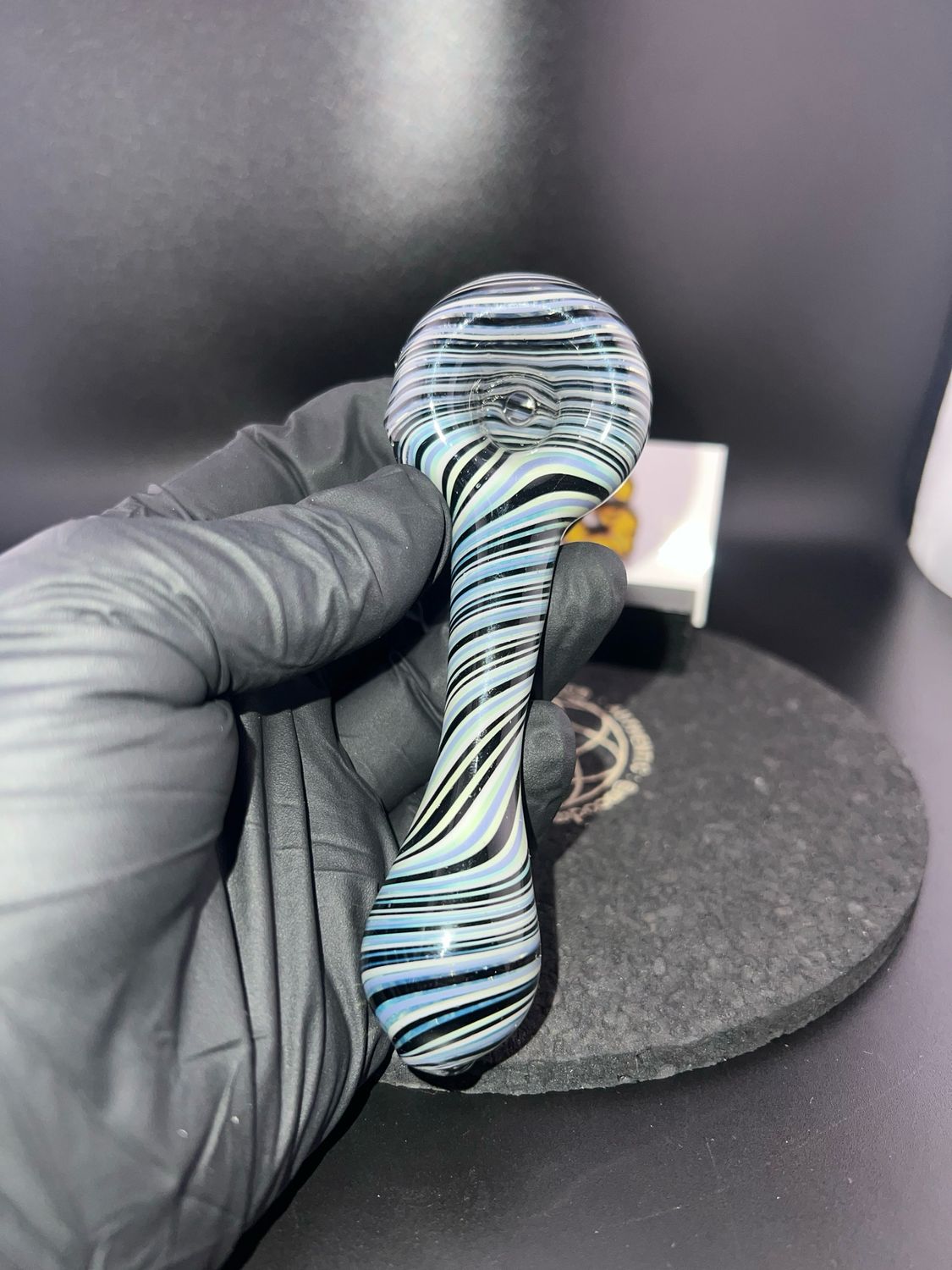 Snook Glass Linework Spoon