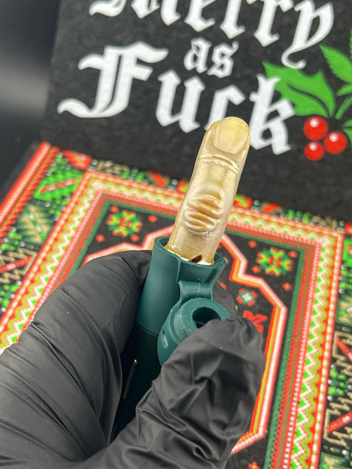 Pedro Grime Puffco Pivot Middle Finger Topper