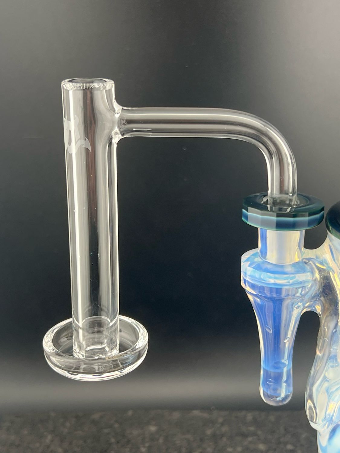 Joel Halen 3XL Dab Demon 😈 With 36mm Dish. 10mm/90. Comes With 7 Piece Halen Quartz Accessory Pack.