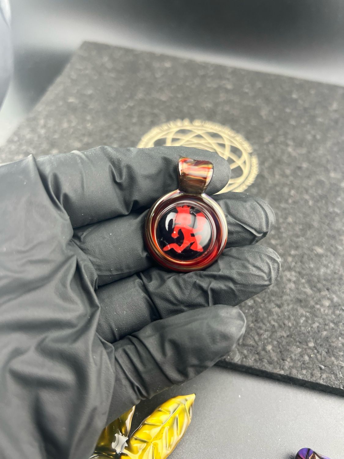 Snook Glass ICP Juggalo Pendant