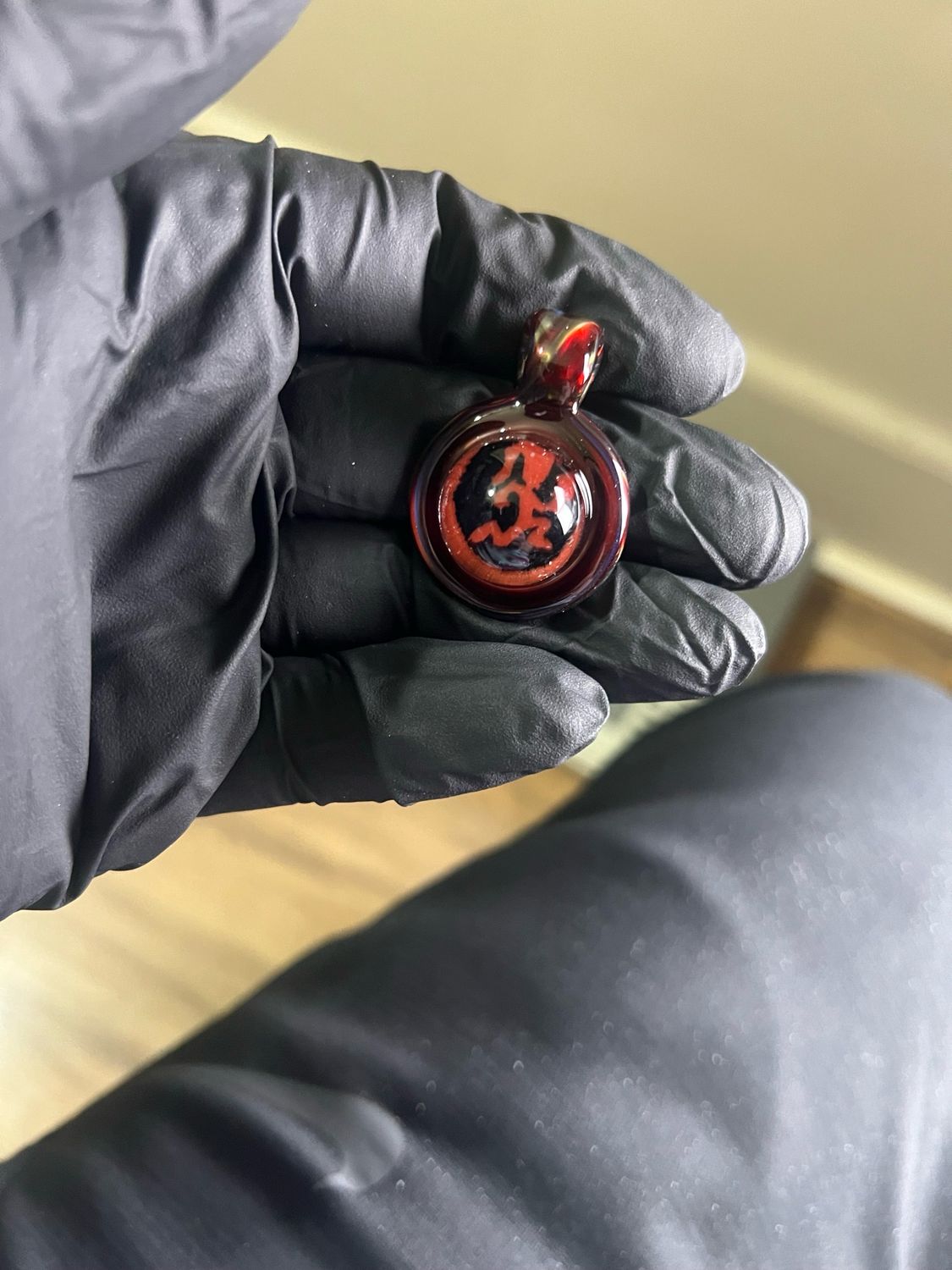 Snook Glass ICP Jugalette Pendant