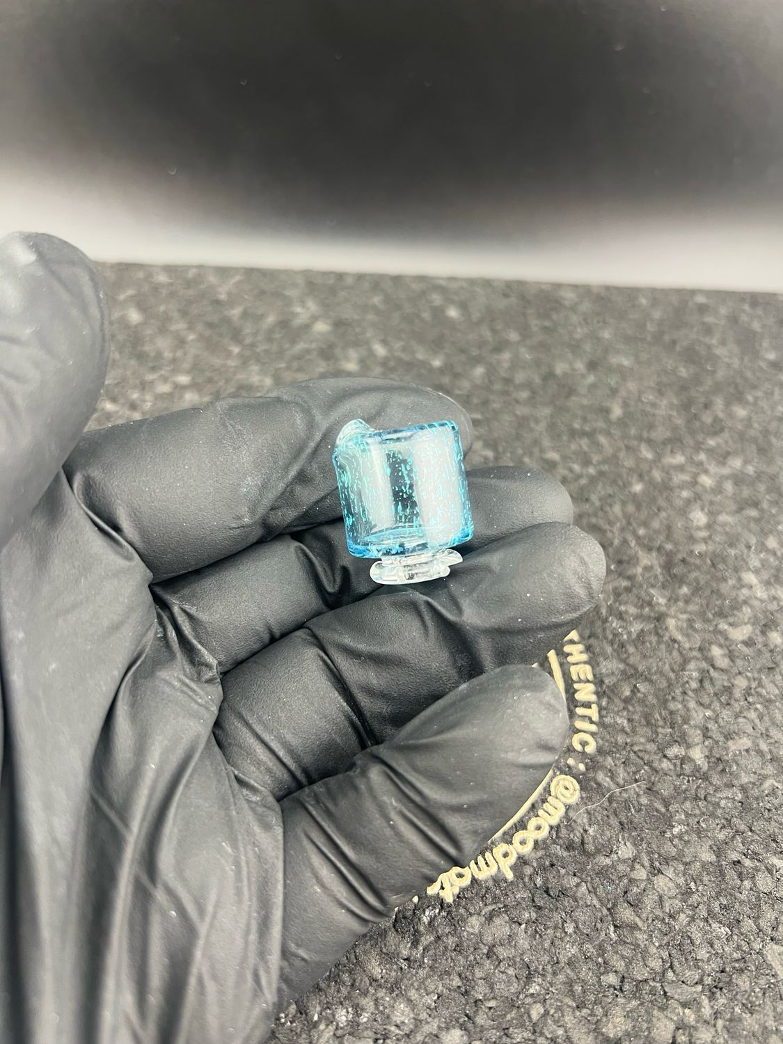 Sandalz Glass Dichroic UV Pivot Topper