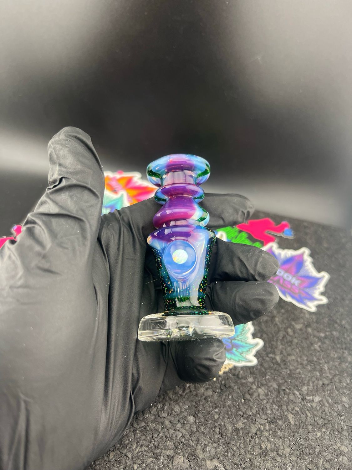 Snook Glass X Charlie Shaw Dry Puffco Attachment