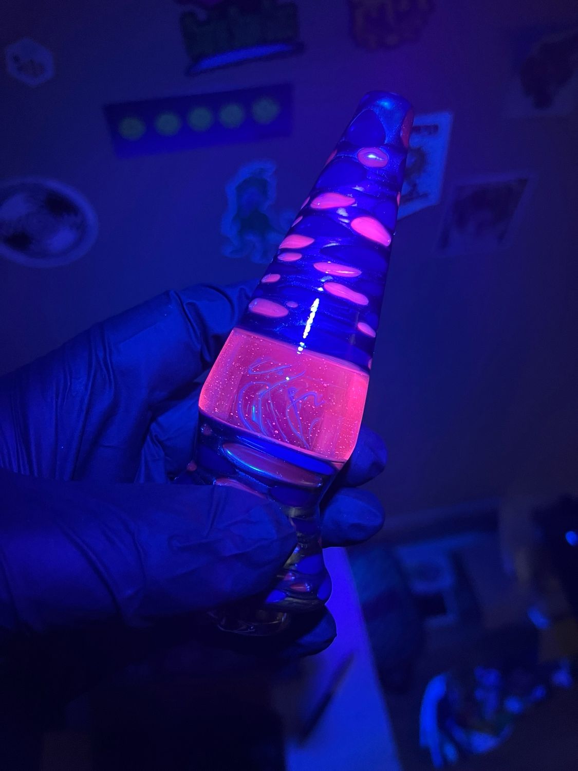 Snook Glass X Charlie Shaw Puffco Lava Lamp Attachment