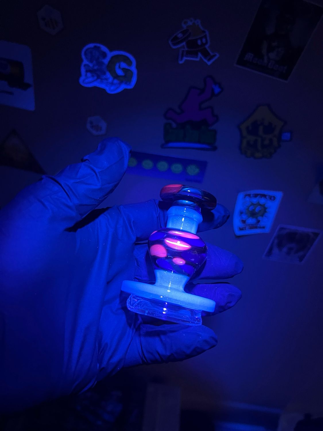 Snook Glass X Charlie Shaw Puffco Dry Attachment