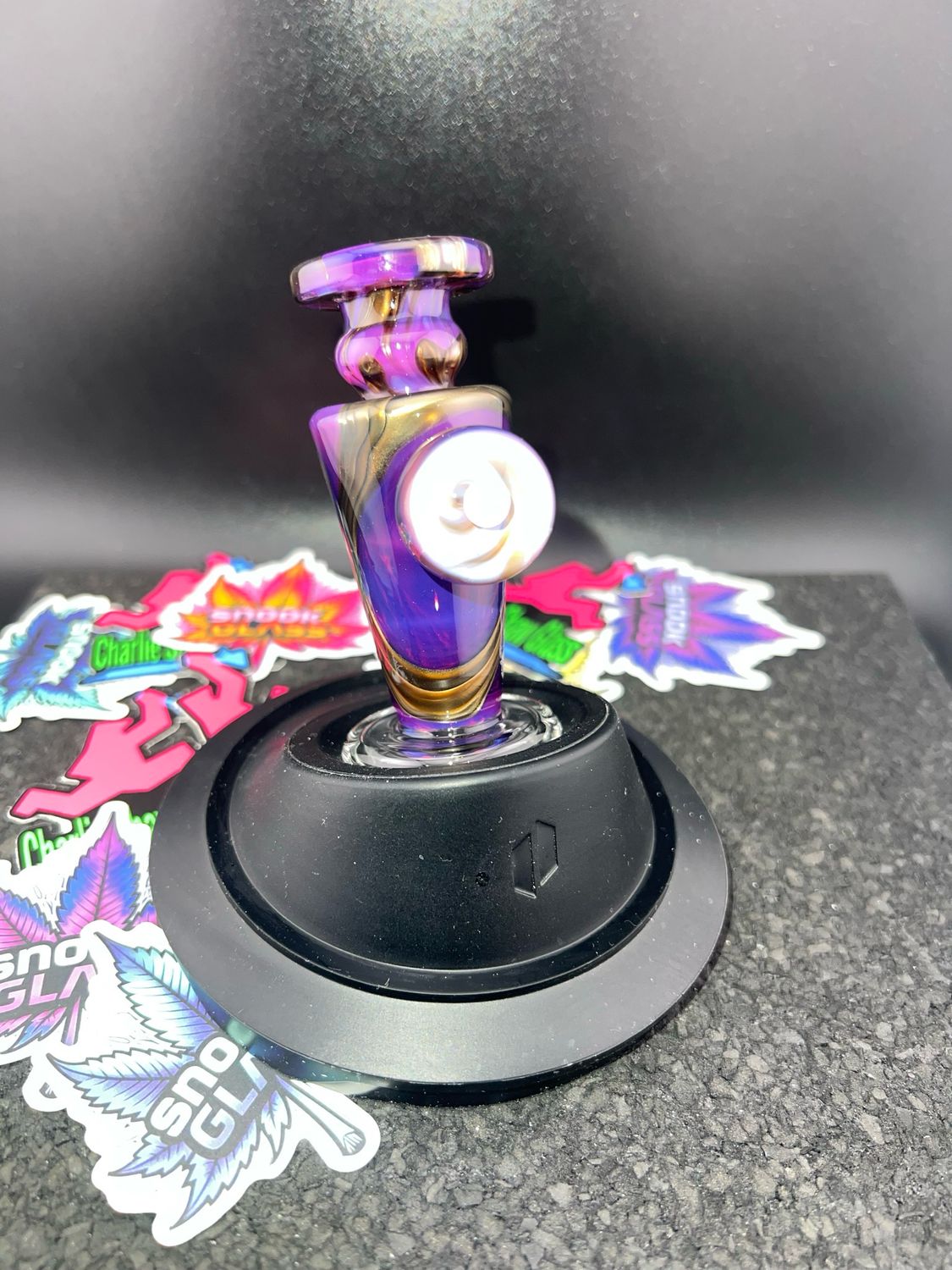 Snook Glass X Charlie Shaw Dry Puffco Dry