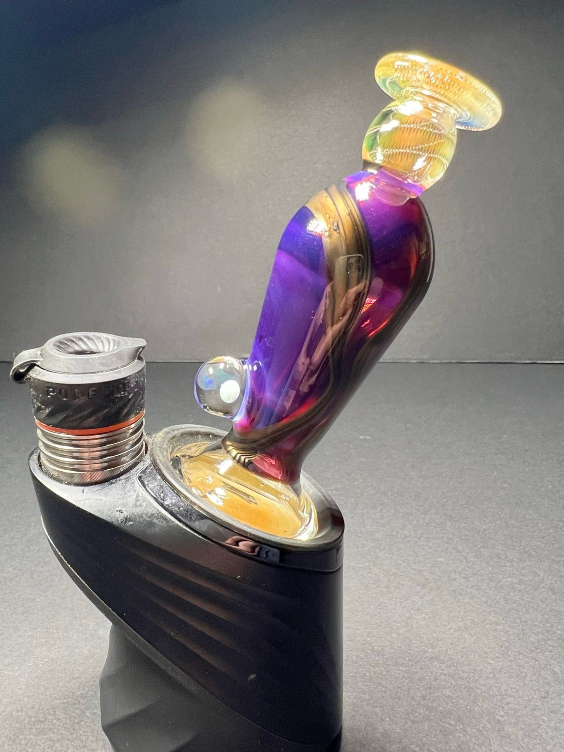 Snook Glass X Charlie Shaw Dry Puffco Attachment