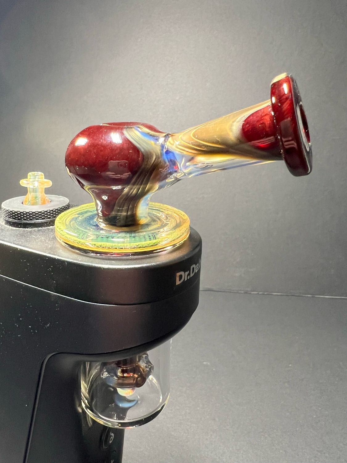 Snook Glass X Charlie Shaw Switch 2 Bubbler With Fixed 5 Hole Disc Perc