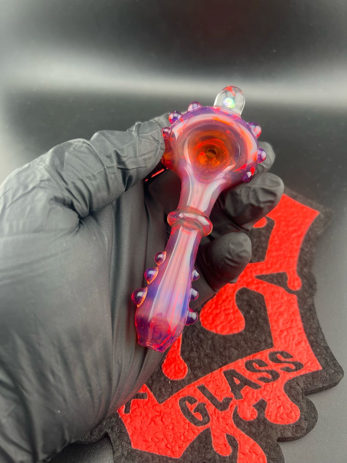 Snook Glassy Spoon With Floating Opal