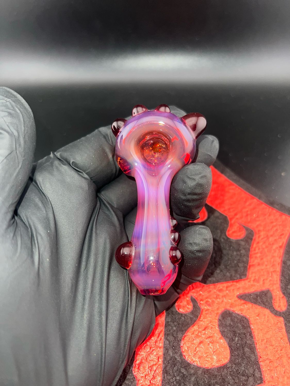 Fruit Basket Spoon With Blood Red Accents