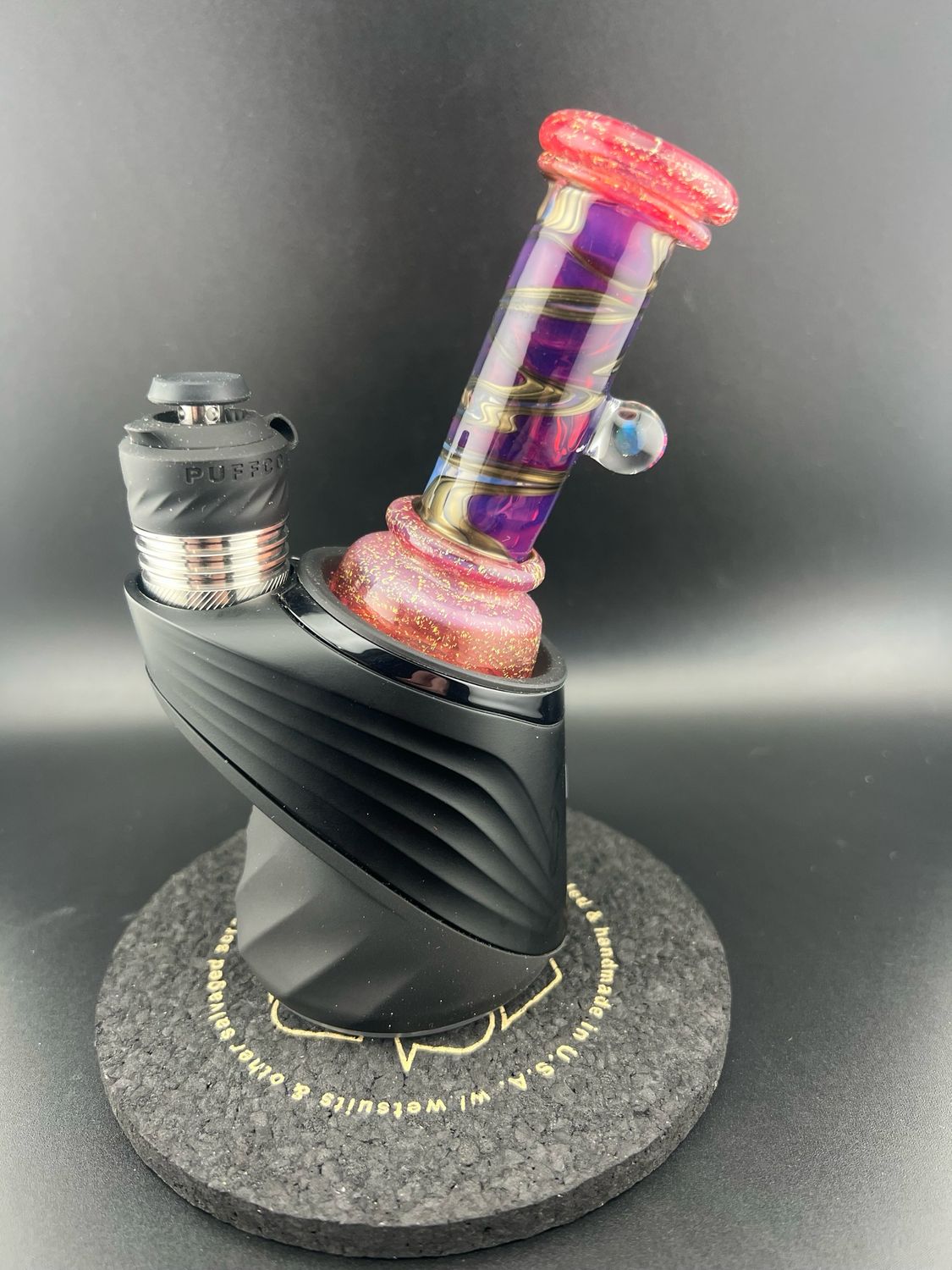Snook Glass X Moonboot710 Puffco Dry Attachment