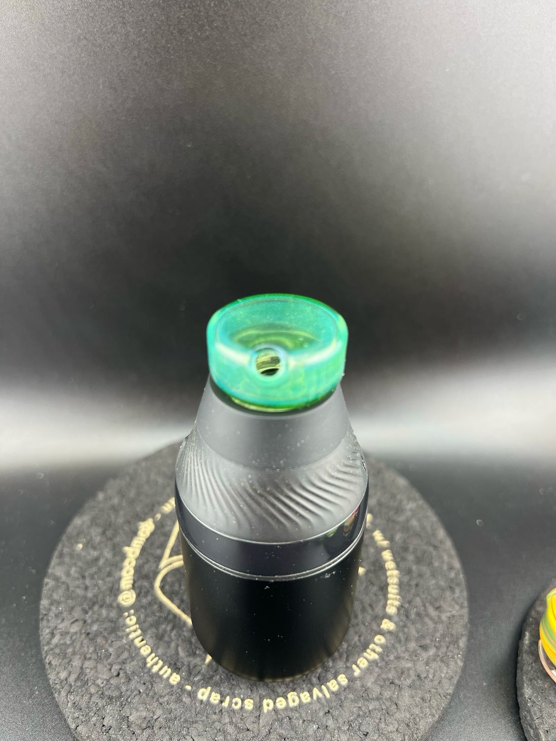 Sandalz Glass Puffco Core Mouthpiece. Zings Pearls/dual Airflow