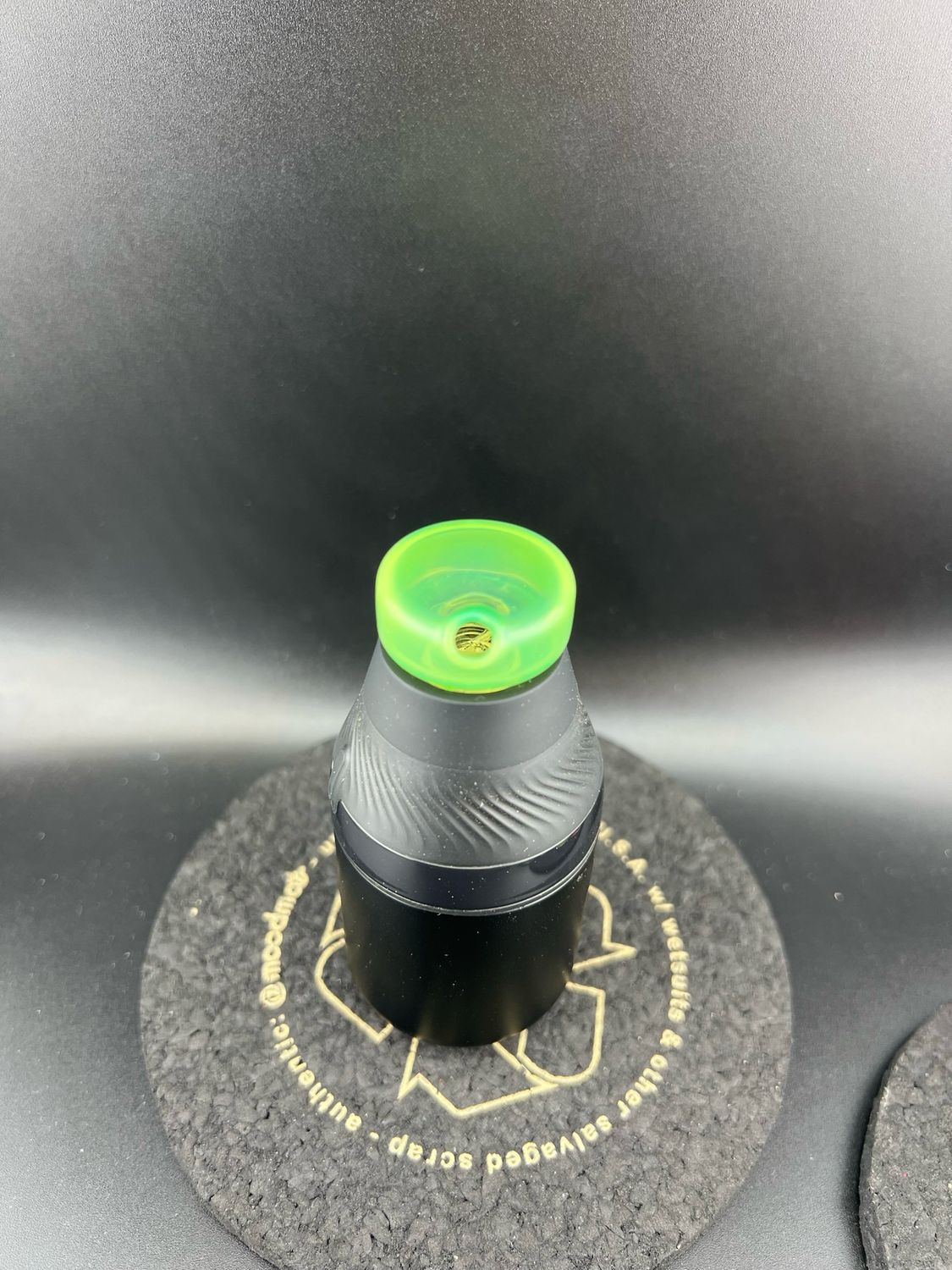 Sandalz Glass Puffco Core Mouthpiece. Zings Pearls/dual Airflow