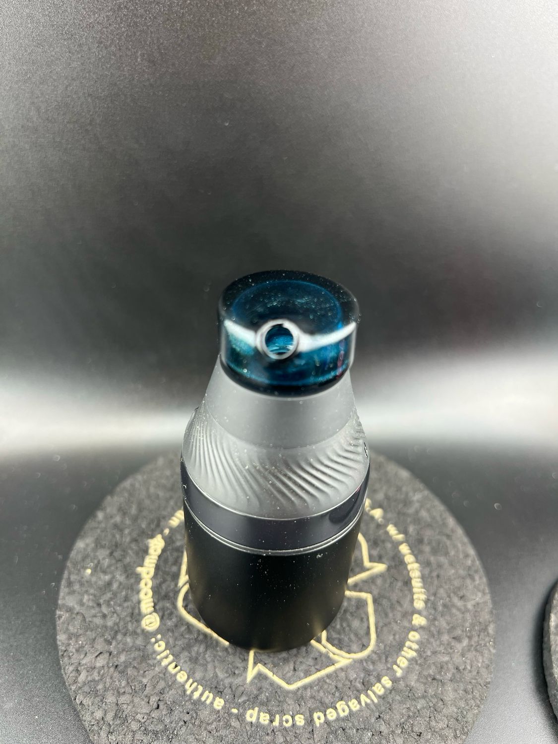 Sandalz Glass Puffco Core Mouthpiece. Zings Pearls/dual Airflow