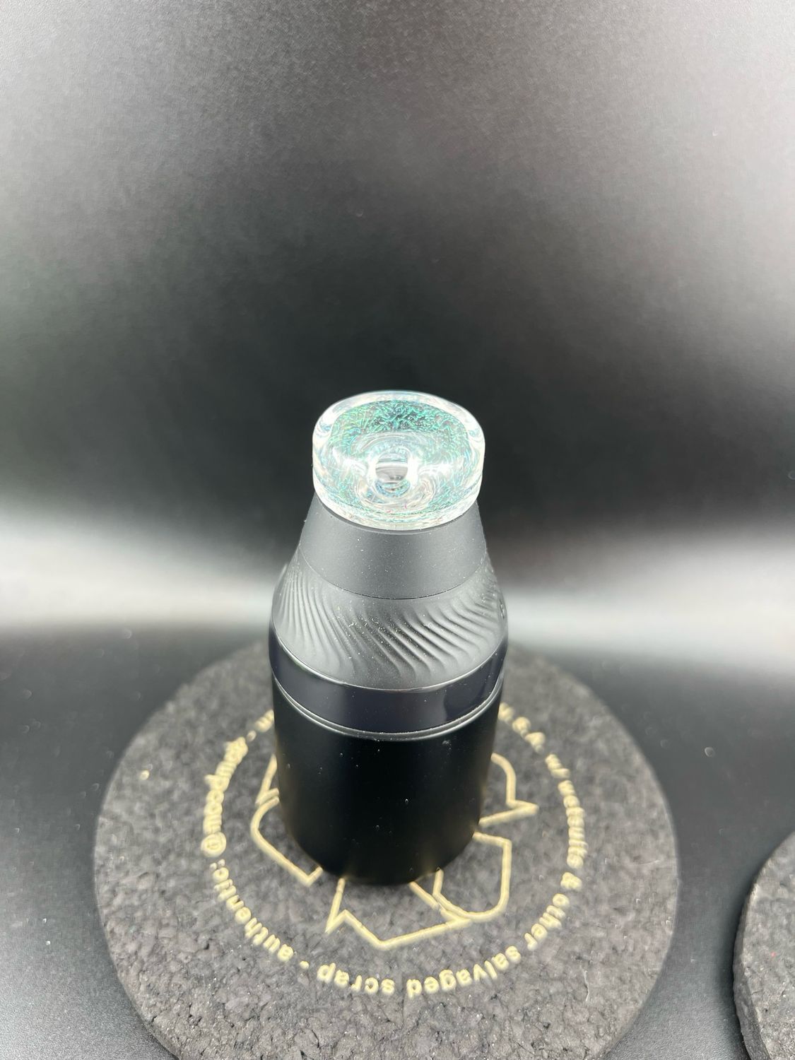 Sandalz Glass Puffco Core Mouthpiece. Zings Pearls/dual Airflow