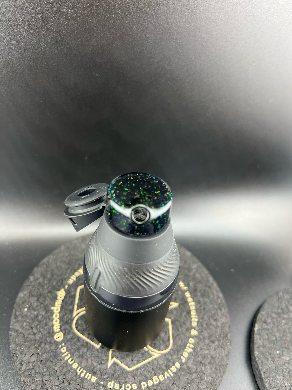 Sandalz Glass Puffco Core Mouthpiece. Zings Pearls/dual Airflow