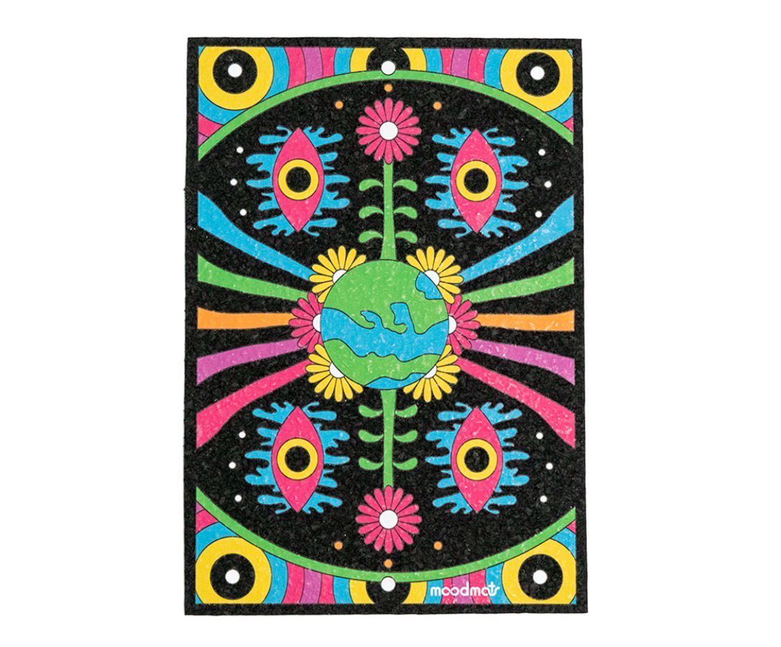 Dab Rite™ x Moodmats – GO – Cosmic Vision Double Sided.