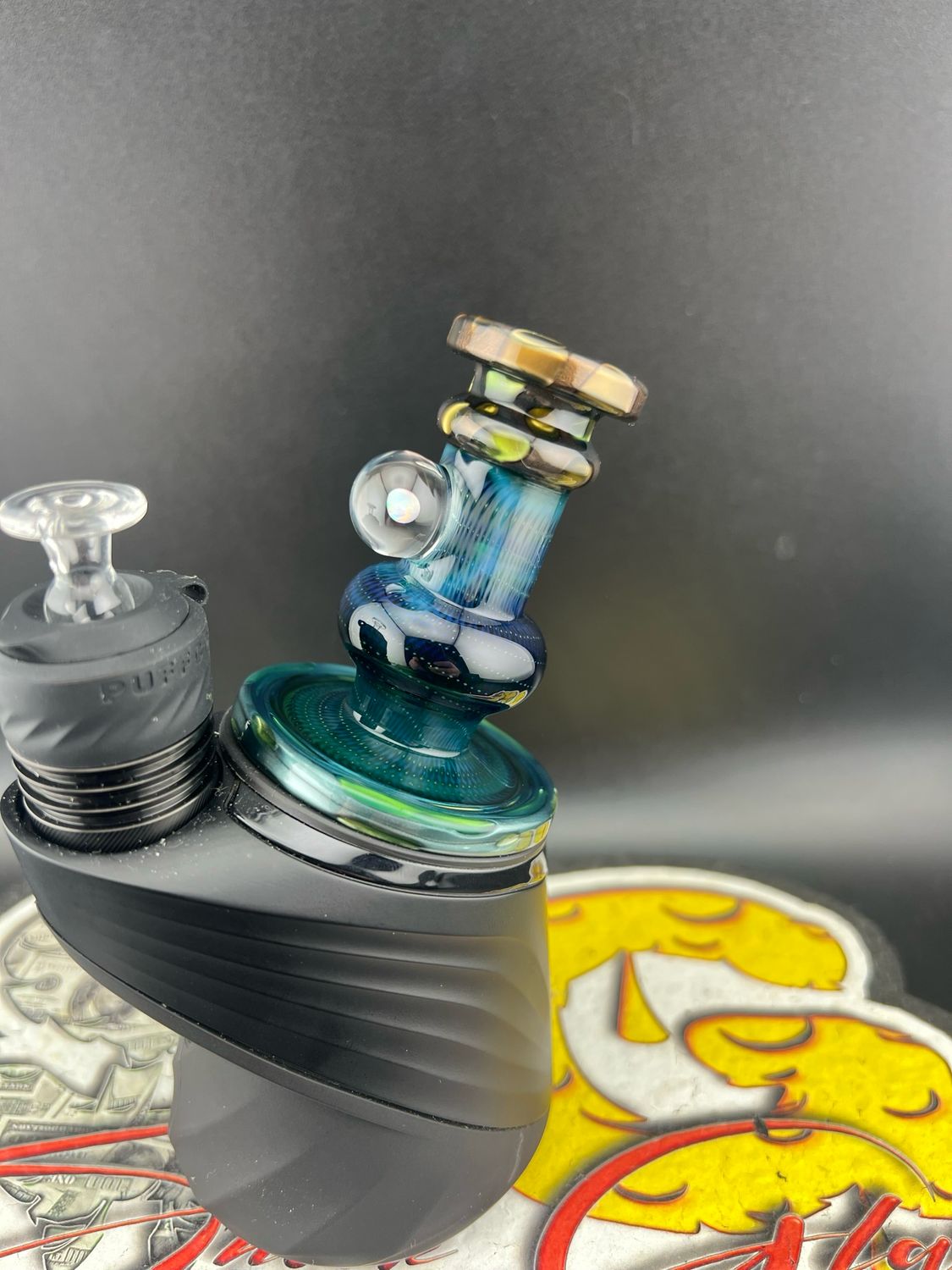 Snook Glass X Charlie Shaw Puffco Dry Attachment