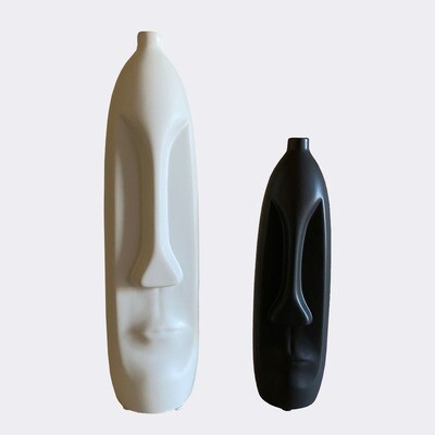 3D Design Face Vase