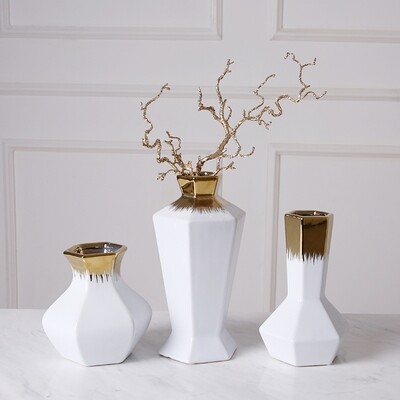 Classic White Vase