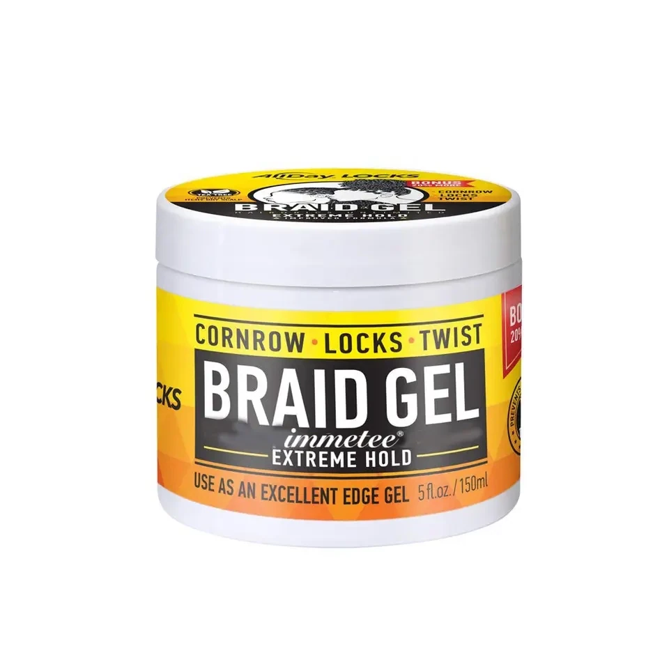 Braid Gel | Long Lasting for Braids, Locks, Twists, Cornrow