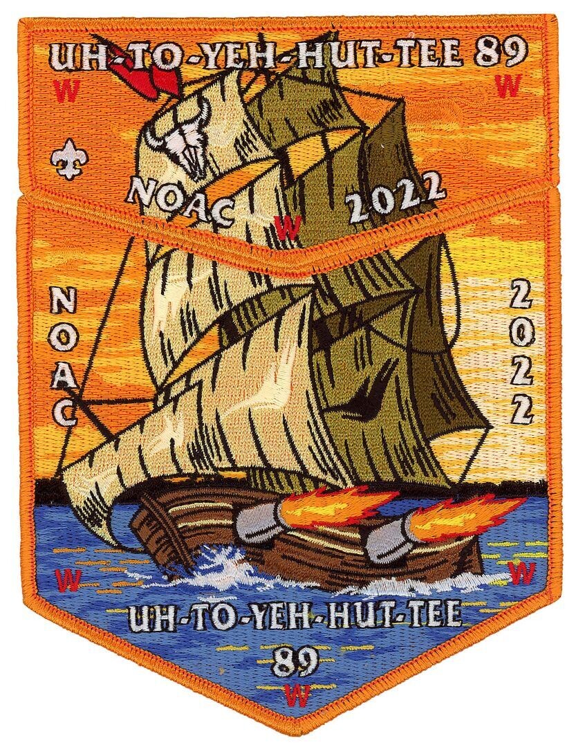 NEW OA LODGE 89 UH-TO-YEH-HUT-TEE GREATER TAMPA BAY CSP 2018 NOAC PUBLIX 3-PATCH 