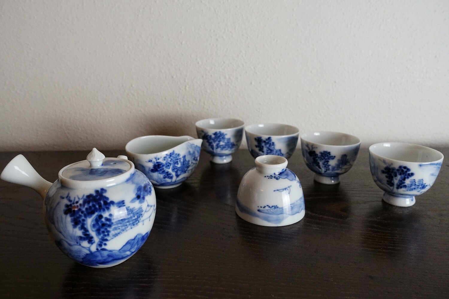 Sometsukei Sencha Set by Dohachi IV