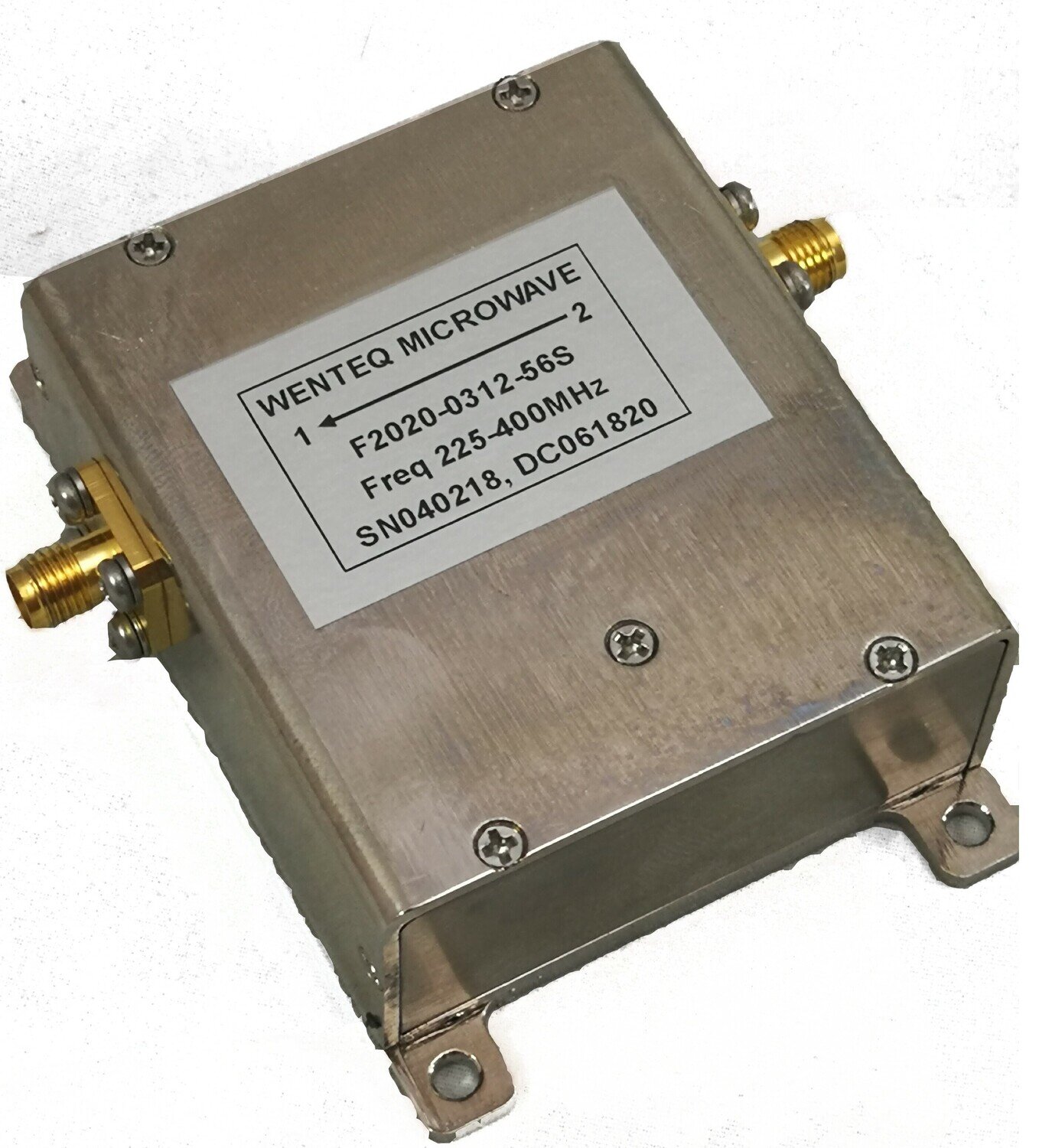 Broadband coaxial isolator
F2020-0312-56S
