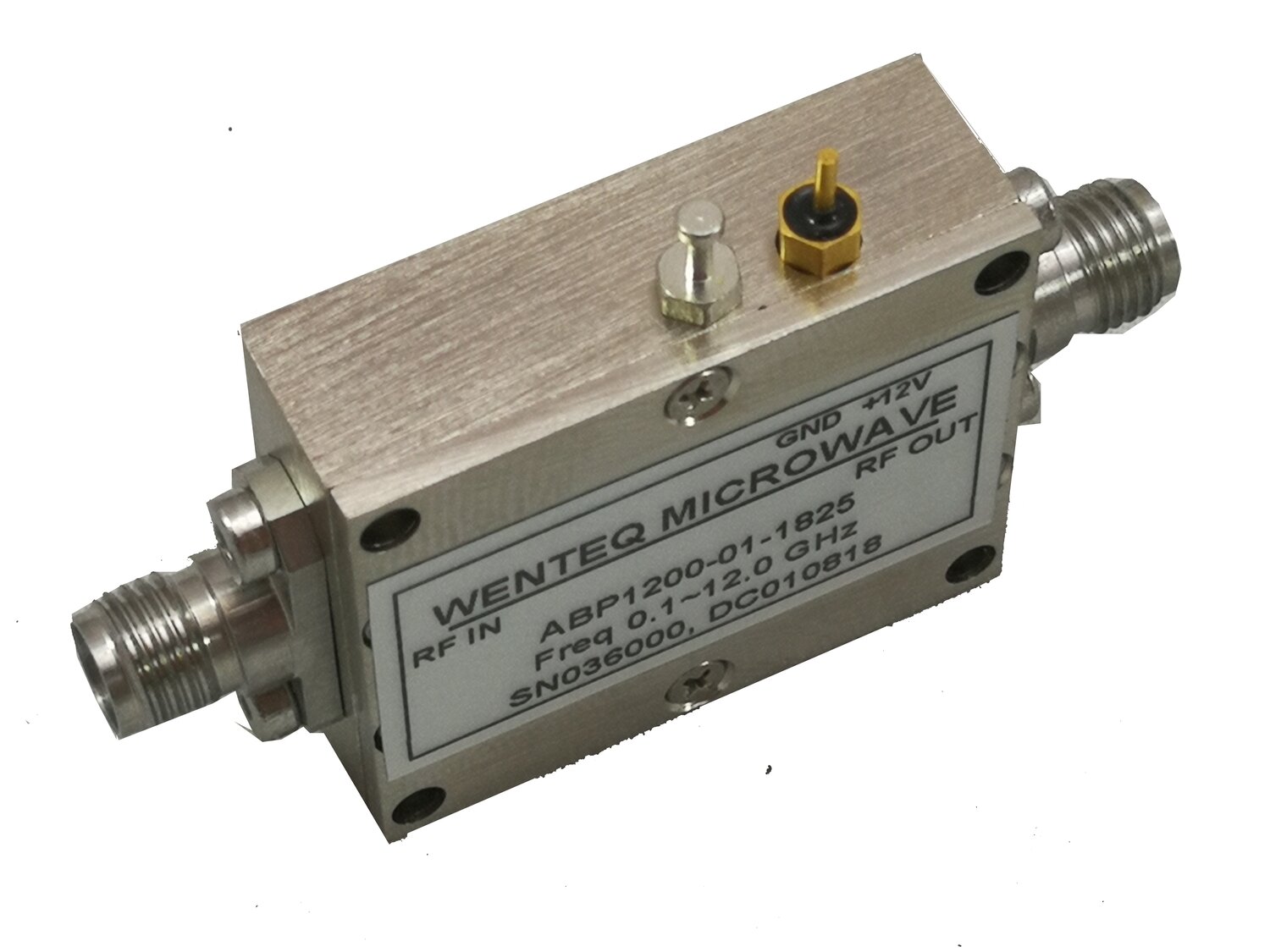Broadband Power Amplifier
Abp1200-01-1825