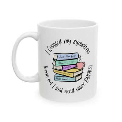 More Books Ceramic Mug, (11oz)
