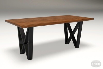 X-shaped Metal Table Legs | Dining Table Legs | N46
