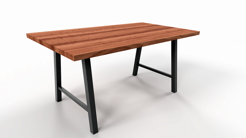 Trapezoidal Metal Table Legs for Minimalist Furniture Design | Kitchen Table Legs | Dining Table Legs | N138