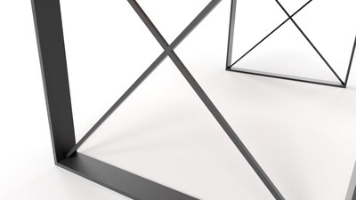 X-Shape Square Table Legs | N141