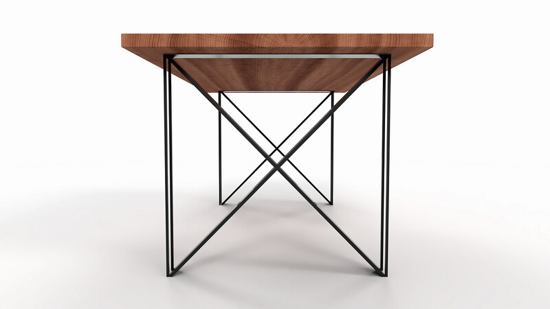 X-Shape Square Table Legs | N144