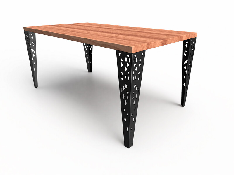 Metal Legs for Table, Bench, Coffee Table, Console | Flexio Line | B7b