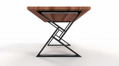Z-shape Table base | Industrial Table Legs | N212