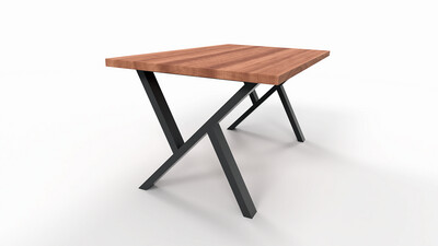 Trapezoidal Metal Table Legs for Custom Furniture Design, Kitchen Table Legs, Dining Table base, N214