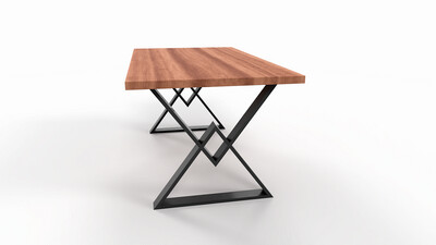 X Shape Table base | Industrial Table Legs | N215