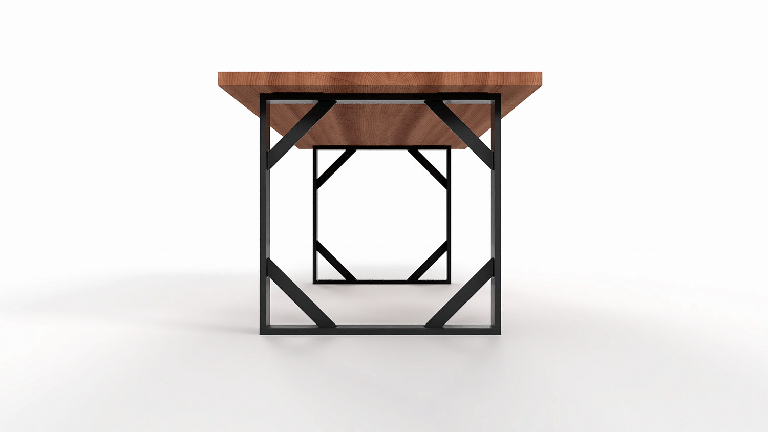 Square-shape Table base | Industrial Table Legs | N222