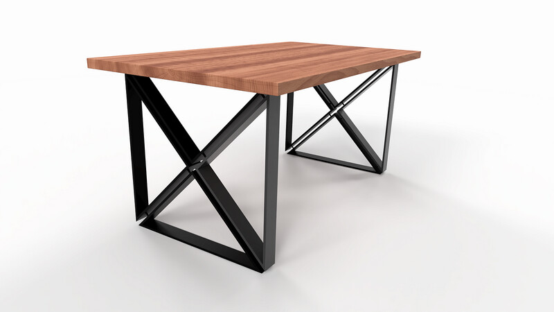 Square-shape Table base | Industrial Table Legs | N220