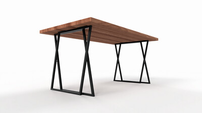 Metal Table Legs | Rhomboidal table legs | N163