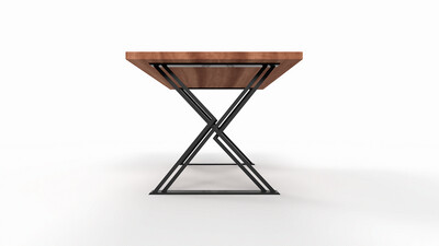 X-shape Table base | Industrial Table Legs | N169