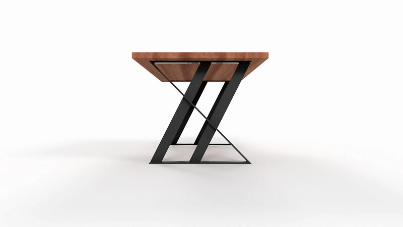 Z-shape Table base | Industrial Table Legs | N168