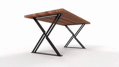 X-shape Table base | Industrial Table Legs | N169