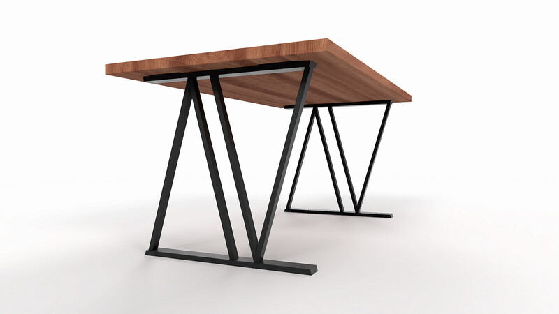 V-shaped Table base | Industrial Table Legs | N176