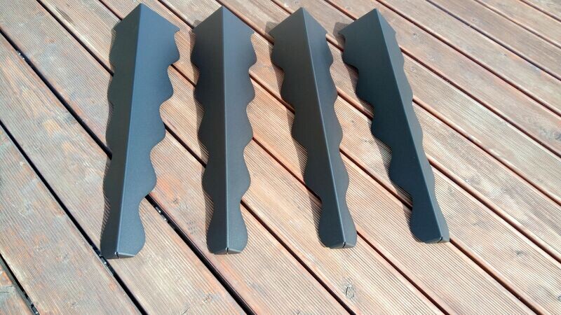 Metal Legs for Table, Bench, Coffee Table, Console | Flexio Line | B6