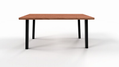 Angled Metal Table Legs | Industrial Table Legs | N207