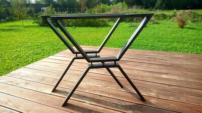 Trapezoidal Metal Table Legs | Kitchen Table Legs | Dining Table base | Industrial Table Legs | N186